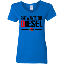 Load image into Gallery viewer, She Wants The Diesel Women&#39;s V-Neck
